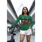 Spooky Cherry Halloween Bow Sweatshirt – Cute & Creepy Fall Vibes