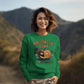 Halloween Town Sweatshirt – Vintage Pumpkin Graphic – Bella Canvas 3501 – Halloween Crewneck – Spooky Season Shirt – Unisex S-3XL