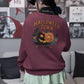Halloween Town Sweatshirt – Vintage Pumpkin Graphic – Bella Canvas 3501 – Halloween Crewneck – Spooky Season Shirt – Unisex S-3XL