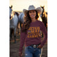 Witch Way to the Candy Halloween Sweatshirt – Bella+Canvas 3501 Unisex Pullover – Spooky Funny Fall Sweater (S–3XL, Multiple Colors)