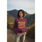 Witch Way to the Candy Halloween Sweatshirt – Bella+Canvas 3501 Unisex Pullover – Spooky Funny Fall Sweater (S–3XL, Multiple Colors)