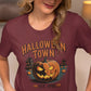 Halloween Town T-Shirt – Vintage Pumpkin Graphic – Bella Canvas 3001 – Halloween Tee – Spooky Season Shirt – Unisex S-3XL
