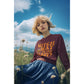 Witch Way to the Candy Halloween Sweatshirt – Bella+Canvas 3501 Unisex Pullover – Spooky Funny Fall Sweater (S–3XL, Multiple Colors)