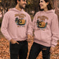 Halloween Town Hoodie – Vintage Pumpkin Graphic – Bella Canvas 3719 – Halloween Pullover – Spooky Season Hoodie – Unisex S-3XL