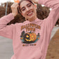 Halloween Town Hoodie – Vintage Pumpkin Graphic – Bella Canvas 3719 – Halloween Pullover – Spooky Season Hoodie – Unisex S-3XL