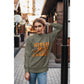 Witch Way to the Candy Halloween Sweatshirt – Bella+Canvas 3501 Unisex Pullover – Spooky Funny Fall Sweater (S–3XL, Multiple Colors)