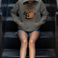 Halloween Town Hoodie – Vintage Pumpkin Graphic – Bella Canvas 3719 – Halloween Pullover – Spooky Season Hoodie – Unisex S-3XL