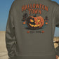 Halloween Town Sweatshirt – Vintage Pumpkin Graphic – Bella Canvas 3501 – Halloween Crewneck – Spooky Season Shirt – Unisex S-3XL