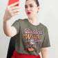 Baddest Witch in Town Retro Halloween Bella+Canvas 3001 T-Shirt – Spooky Cute Fall Tee
