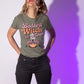 Baddest Witch in Town Retro Halloween Bella+Canvas 3001 T-Shirt – Spooky Cute Fall Tee