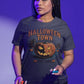 Halloween Town T-Shirt – Vintage Pumpkin Graphic – Bella Canvas 3001 – Halloween Tee – Spooky Season Shirt – Unisex S-3XL