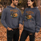 Halloween Town Hoodie – Vintage Pumpkin Graphic – Bella Canvas 3719 – Halloween Pullover – Spooky Season Hoodie – Unisex S-3XL