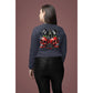Spooky Cherry Halloween Bow Sweatshirt – Cute & Creepy Fall Vibes