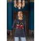 Spooky Cherry Halloween Bow Sweatshirt – Cute & Creepy Fall Vibes