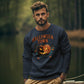 Halloween Town Sweatshirt – Vintage Pumpkin Graphic – Bella Canvas 3501 – Halloween Crewneck – Spooky Season Shirt – Unisex S-3XL