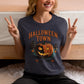 Halloween Town T-Shirt – Vintage Pumpkin Graphic – Bella Canvas 3001 – Halloween Tee – Spooky Season Shirt – Unisex S-3XL