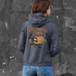 Halloween Town Hoodie – Vintage Pumpkin Graphic – Bella Canvas 3719 – Halloween Pullover – Spooky Season Hoodie – Unisex S-3XL