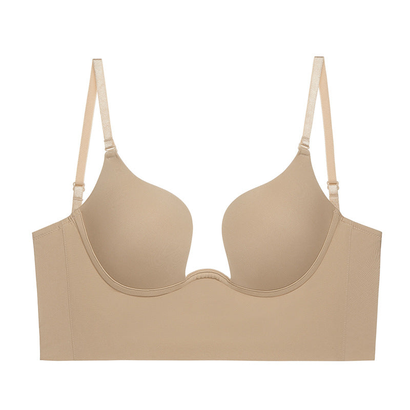 U-shaped smooth backless underwear