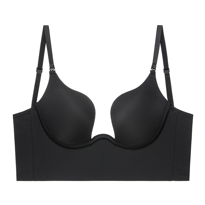 U-shaped smooth backless underwear