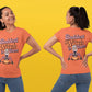 Baddest Witch in Town Retro Halloween Bella+Canvas 3001 T-Shirt – Spooky Cute Fall Tee
