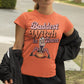 Baddest Witch in Town Retro Halloween Bella+Canvas 3001 T-Shirt – Spooky Cute Fall Tee