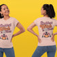 Baddest Witch in Town Retro Halloween Bella+Canvas 3001 T-Shirt – Spooky Cute Fall Tee
