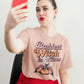 Baddest Witch in Town Retro Halloween Bella+Canvas 3001 T-Shirt – Spooky Cute Fall Tee