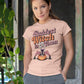 Baddest Witch in Town Retro Halloween Bella+Canvas 3001 T-Shirt – Spooky Cute Fall Tee