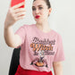 Baddest Witch in Town Retro Halloween Bella+Canvas 3001 T-Shirt – Spooky Cute Fall Tee