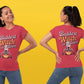 Baddest Witch in Town Retro Halloween Bella+Canvas 3001 T-Shirt – Spooky Cute Fall Tee
