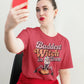Baddest Witch in Town Retro Halloween Bella+Canvas 3001 T-Shirt – Spooky Cute Fall Tee