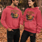Halloween Town Hoodie – Vintage Pumpkin Graphic – Bella Canvas 3719 – Halloween Pullover – Spooky Season Hoodie – Unisex S-3XL