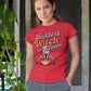 Baddest Witch in Town Retro Halloween Bella+Canvas 3001 T-Shirt – Spooky Cute Fall Tee