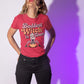 Baddest Witch in Town Retro Halloween Bella+Canvas 3001 T-Shirt – Spooky Cute Fall Tee