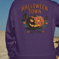 Halloween Town Sweatshirt – Vintage Pumpkin Graphic – Bella Canvas 3501 – Halloween Crewneck – Spooky Season Shirt – Unisex S-3XL