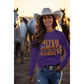 Witch Way to the Candy Halloween Sweatshirt – Bella+Canvas 3501 Unisex Pullover – Spooky Funny Fall Sweater (S–3XL, Multiple Colors)