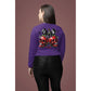 Spooky Cherry Halloween Bow Sweatshirt – Cute & Creepy Fall Vibes