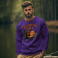 Halloween Town Sweatshirt – Vintage Pumpkin Graphic – Bella Canvas 3501 – Halloween Crewneck – Spooky Season Shirt – Unisex S-3XL