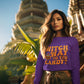 Witch Way to the Candy Halloween Sweatshirt – Bella+Canvas 3501 Unisex Pullover – Spooky Funny Fall Sweater (S–3XL, Multiple Colors)