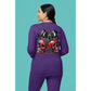 Spooky Cherry Halloween Bow Sweatshirt – Cute & Creepy Fall Vibes