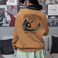 Halloween Town Sweatshirt – Vintage Pumpkin Graphic – Bella Canvas 3501 – Halloween Crewneck – Spooky Season Shirt – Unisex S-3XL