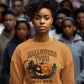 Halloween Town Sweatshirt – Vintage Pumpkin Graphic – Bella Canvas 3501 – Halloween Crewneck – Spooky Season Shirt – Unisex S-3XL