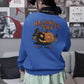 Halloween Town Sweatshirt – Vintage Pumpkin Graphic – Bella Canvas 3501 – Halloween Crewneck – Spooky Season Shirt – Unisex S-3XL