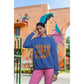 Witch Way to the Candy Halloween Sweatshirt – Bella+Canvas 3501 Unisex Pullover – Spooky Funny Fall Sweater (S–3XL, Multiple Colors)