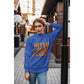 Witch Way to the Candy Halloween Sweatshirt – Bella+Canvas 3501 Unisex Pullover – Spooky Funny Fall Sweater (S–3XL, Multiple Colors)