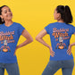 Baddest Witch in Town Retro Halloween Bella+Canvas 3001 T-Shirt – Spooky Cute Fall Tee