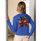 Spooky Cherry Halloween Bow Sweatshirt – Cute & Creepy Fall Vibes