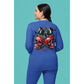 Spooky Cherry Halloween Bow Sweatshirt – Cute & Creepy Fall Vibes