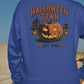 Halloween Town Sweatshirt – Vintage Pumpkin Graphic – Bella Canvas 3501 – Halloween Crewneck – Spooky Season Shirt – Unisex S-3XL