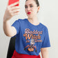 Baddest Witch in Town Retro Halloween Bella+Canvas 3001 T-Shirt – Spooky Cute Fall Tee